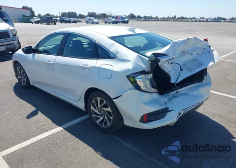 2017 Honda Civic Ex from USA, damaged, VIN 2HGFC2F78HH555529